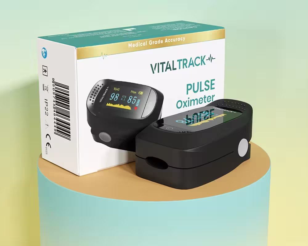 VitalTrack Pro Medical Grade Pulse Oximeter – Bild 4